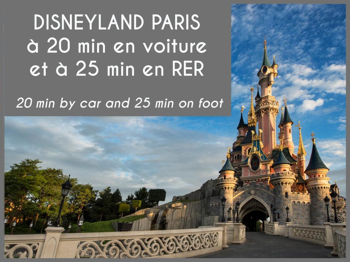 Cosy Case Between Disney And Paris Champs-Sur-Marne Exteriör bild